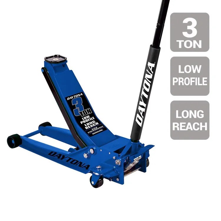 Daytona 3-ton long reach low-profile floor jack